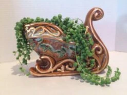 Mature String Of Pearls In Ceramic Sleigh, -Cheap Plantly Store il fullxfull.2141777169 h645